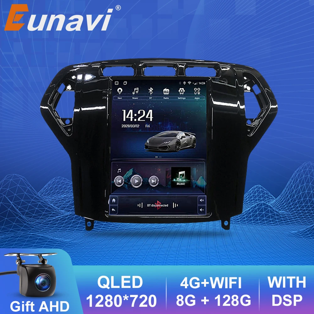 Автомагнитола Eunavi Tesla 9,7 Android 10 8G + 128G, мультимедийный плеер с GPS для Ford Mondeo MK4 2007-2010 WIFI DPS carplay + Auto RDS
Автомагнитола Eunavi Tesla 9,7 Android 10 8G + 128G, мультимедийный плеер с GPS для Ford Mondeo MK4 2007-2010 WIFI DPS carplay + Auto RDS