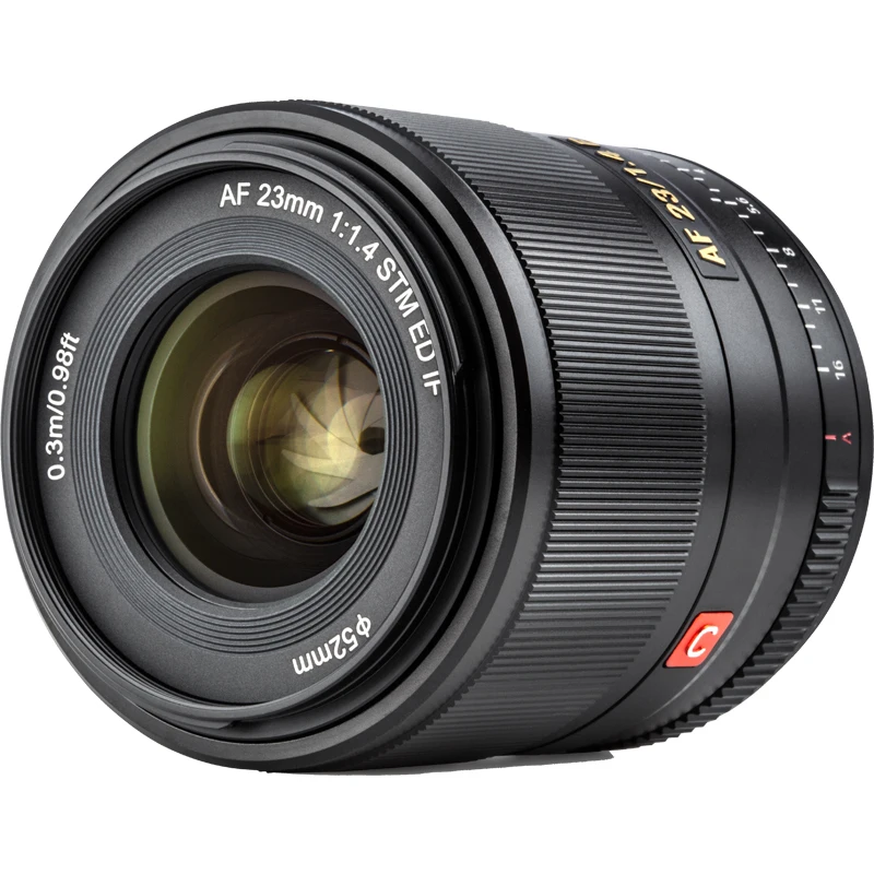 Объектив AF23 мм F1.4 STM с фиксированным фокусом фотообъектив фотографией компактный