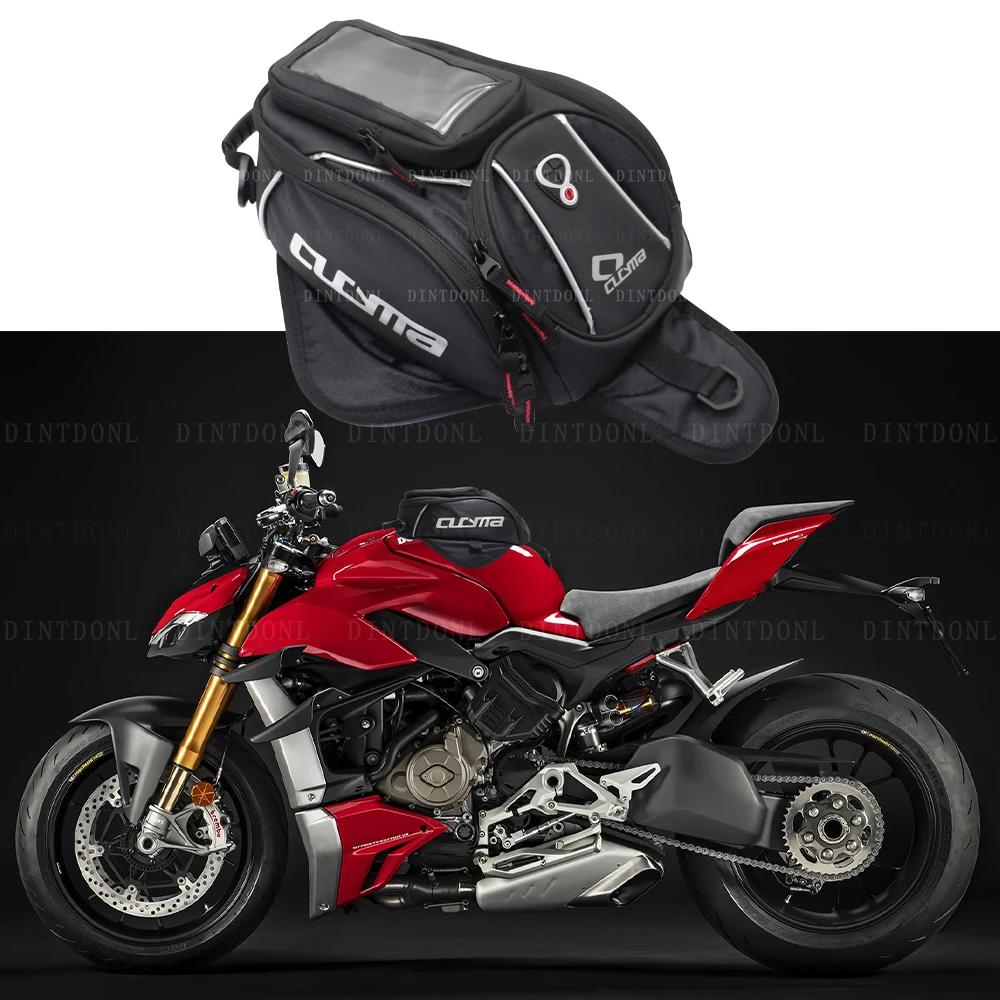 For DUCATI STREETFIGHTER V4 V4S V2 1098 1098S 848 S Luggage Travel Backpack Mobile Phone Navigation Bale PU Fuel Tank Saddle Bag
For DUCATI STREETFIGHTER V4 V4S V2 1098 1098S 848 S Luggage Travel Backpack Mobile Phone Navigation Bale PU Fuel Tank Saddle Bag