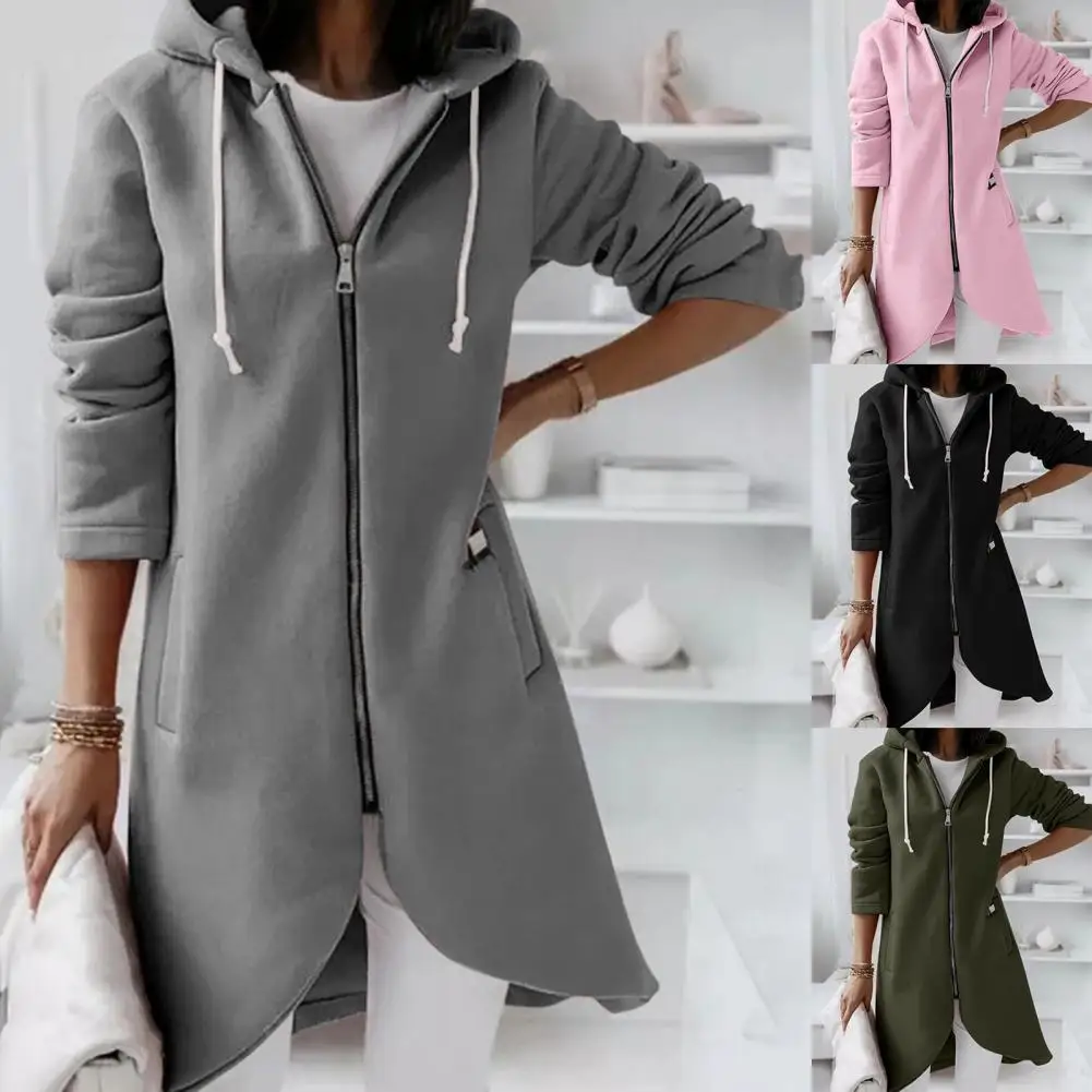 Elegant Hoodie Pocket Design Cotton Blend Skin-friendly Women Comfortable Solid Sweatshirt for Daily Wear
Elegant Hoodie Pocket Design Cotton Blend Skin-friendly Women Comfortable Solid Sweatshirt for Daily Wear
