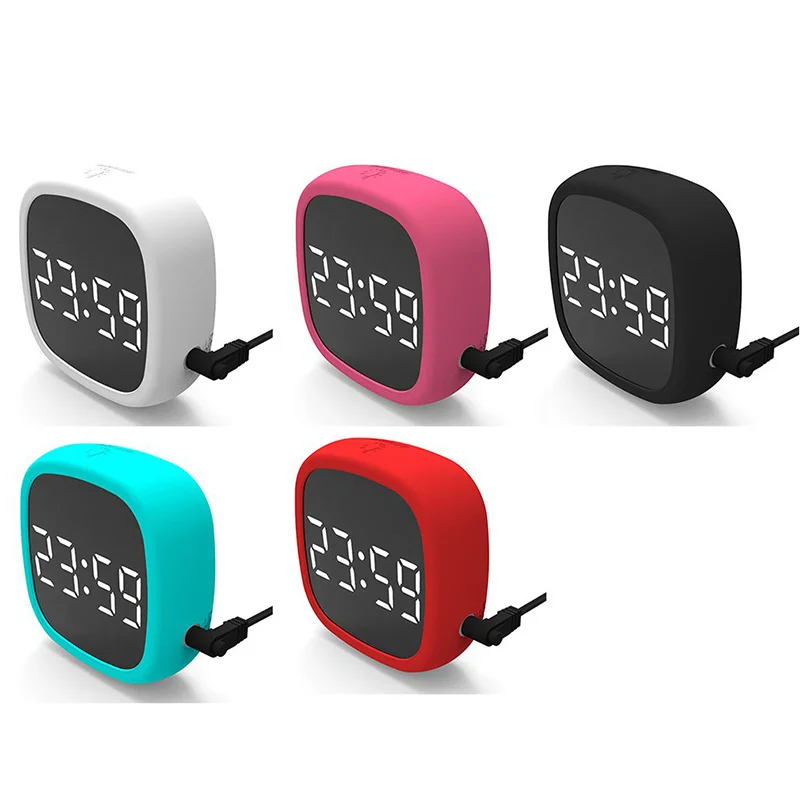 Led Digital Clocks Travel Snooze Alarm Clock Dimming Touch Magnet Electrontic Clock Home Screen Silicone Voice Control Clock
Led Digital Clocks Travel Snooze Alarm Clock Dimming Touch Magnet Electrontic Clock Home Screen Silicone Voice Control Clock