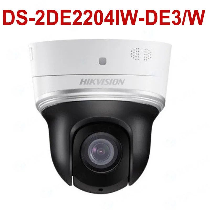 Бесплатная доставка DS 2DE2204IW DE3/W 2MP 4× сеть IR Wi Fi PTZ камера 1080P видеонаблюдения