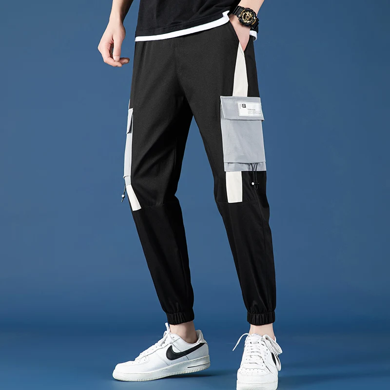 Men's Cargo Pants Men 2021 Spring New Streetwear Casual Trousers Sweatpants Fashion Black Joggers Sport Trousers Pants For Men
Men's Cargo Pants Men 2021 Spring New Streetwear Casual Trousers Sweatpants Fashion Black Joggers Sport Trousers Pants For Men