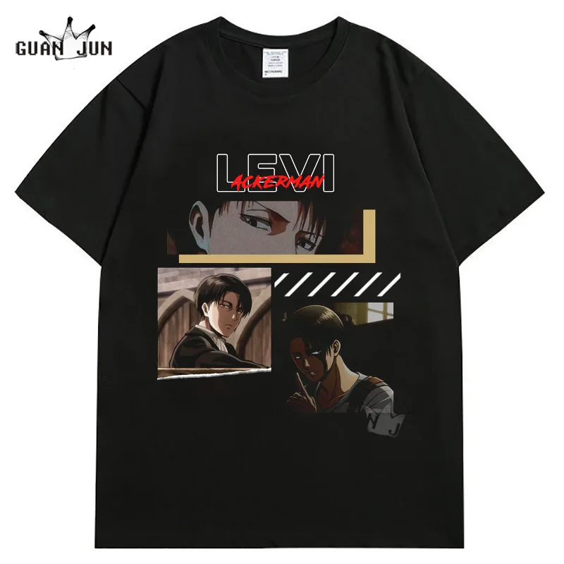 Attack on Titan LOGO High-quality Men's Short-sleeved T-shirt O-neck Fashion Shirt Printing Harajuku Casual Daily T-shirt
Attack on Titan LOGO High-quality Men's Short-sleeved T-shirt O-neck Fashion Shirt Printing Harajuku Casual Daily T-shirt