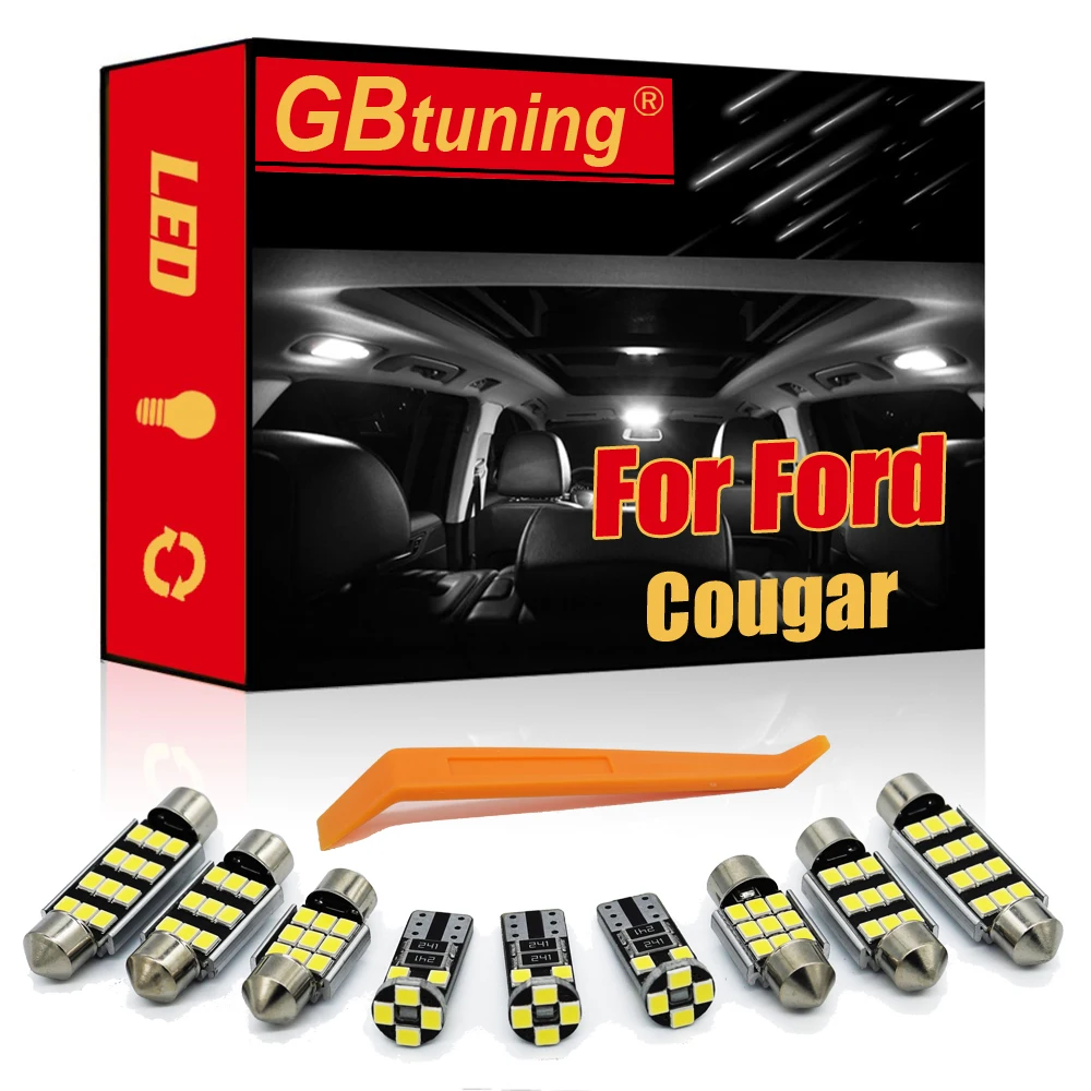 9Pcs LED Interior Light Bulb Kit For Ford Cougar 1998 1999 2000 2001 Car Map Dome Trunk Reading Vehicle Lamp Canbus Error Free
9Pcs LED Interior Light Bulb Kit For Ford Cougar 1998 1999 2000 2001 Car Map Dome Trunk Reading Vehicle Lamp Canbus Error Free