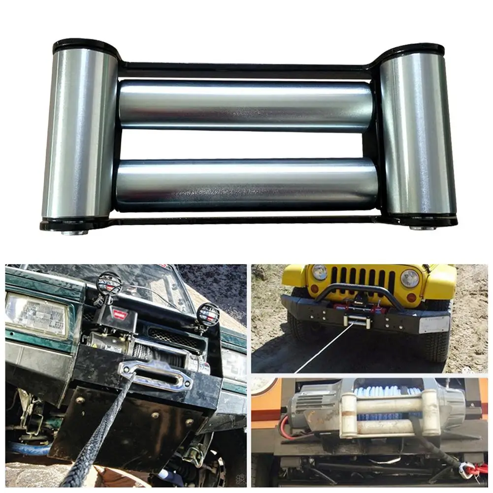Лебедка роликовая Fairlead 12000 фунтов, автомобильная лебедка, направляющий порт, роликовый направляющий кабель, сверхпрочный Fairlead для большинс...
Лебедка роликовая Fairlead 12000 фунтов, автомобильная лебедка, направляющий порт, роликовый направляющий кабель, сверхпрочный Fairlead для большинс...