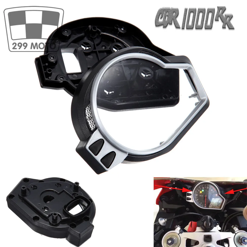 Корпус тахометра спидометра для Honda CBR1000RR CBR 1000RR 1000 RR 2008 2009 2010 2011|Накладки и