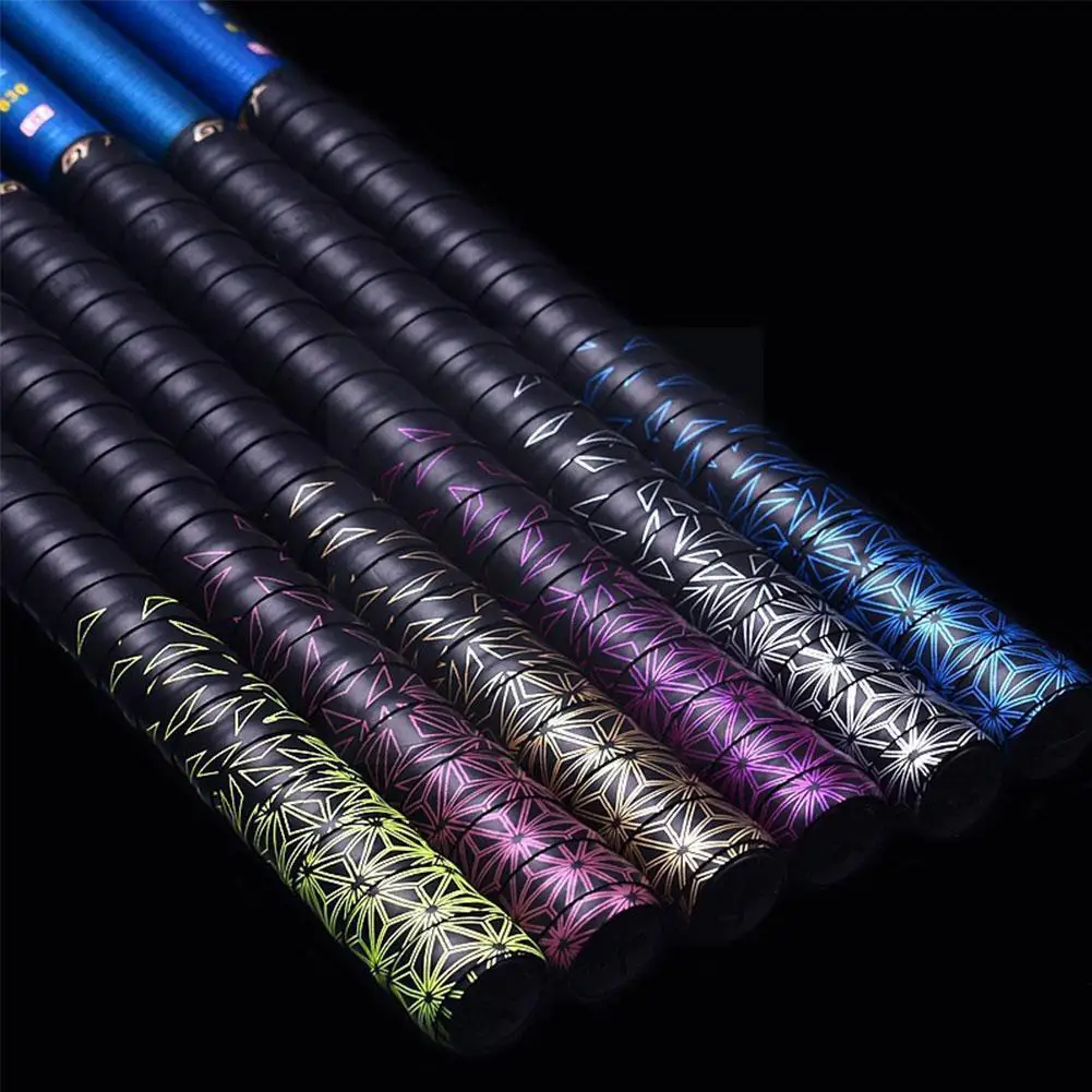 Gradient Colorful Fishing Rod Sweatband Anti-slip Badminton Grip Fishing Racket Tape Belt Rod P0H2
Gradient Colorful Fishing Rod Sweatband Anti-slip Badminton Grip Fishing Racket Tape Belt Rod P0H2