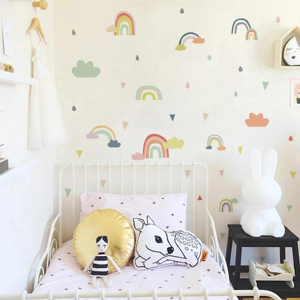 1Sticker Cute Rainbow Wall Sticker For Kids Room Decoration Gift Cartoon Wall Sticker Decal Nursery Kindergarten Classroom Decor
1Sticker Cute Rainbow Wall Sticker For Kids Room Decoration Gift Cartoon Wall Sticker Decal Nursery Kindergarten Classroom Decor