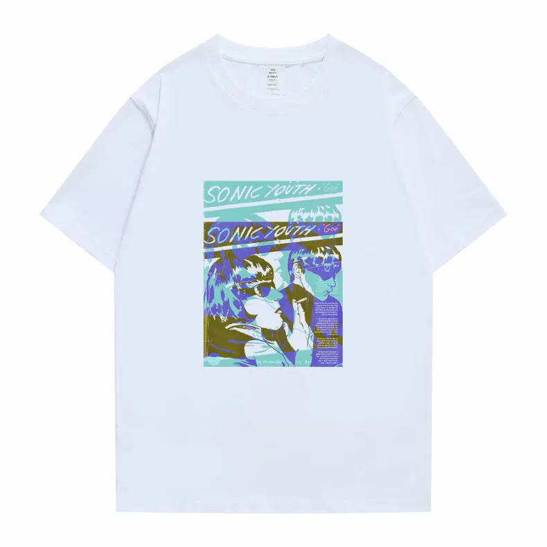 Sonic Youth Rock Band Punk Tshirt Men Women Casual Loose Tees Woman Oversized T-shirt Unisex Couples Hip Hop T Shirts Streetwear
Sonic Youth Rock Band Punk Tshirt Men Women Casual Loose Tees Woman Oversized T-shirt Unisex Couples Hip Hop T Shirts Streetwear