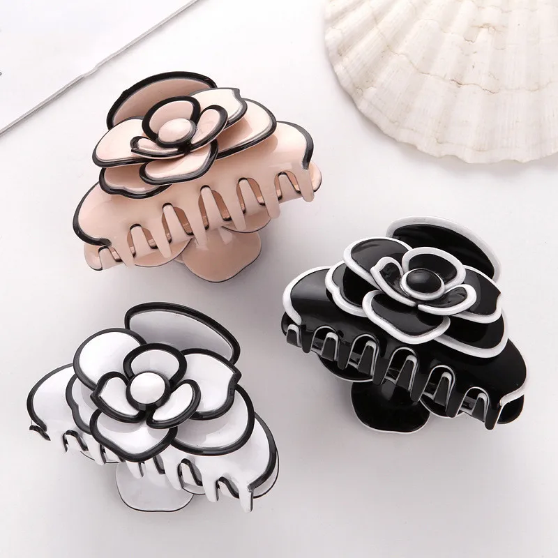 Acetate Camellia Hair Claw Clip Clamp For Women Girl Flower Handmade French Fashion Head Accessories Mujer Wholesale
Acetate Camellia Hair Claw Clip Clamp For Women Girl Flower Handmade French Fashion Head Accessories Mujer Wholesale