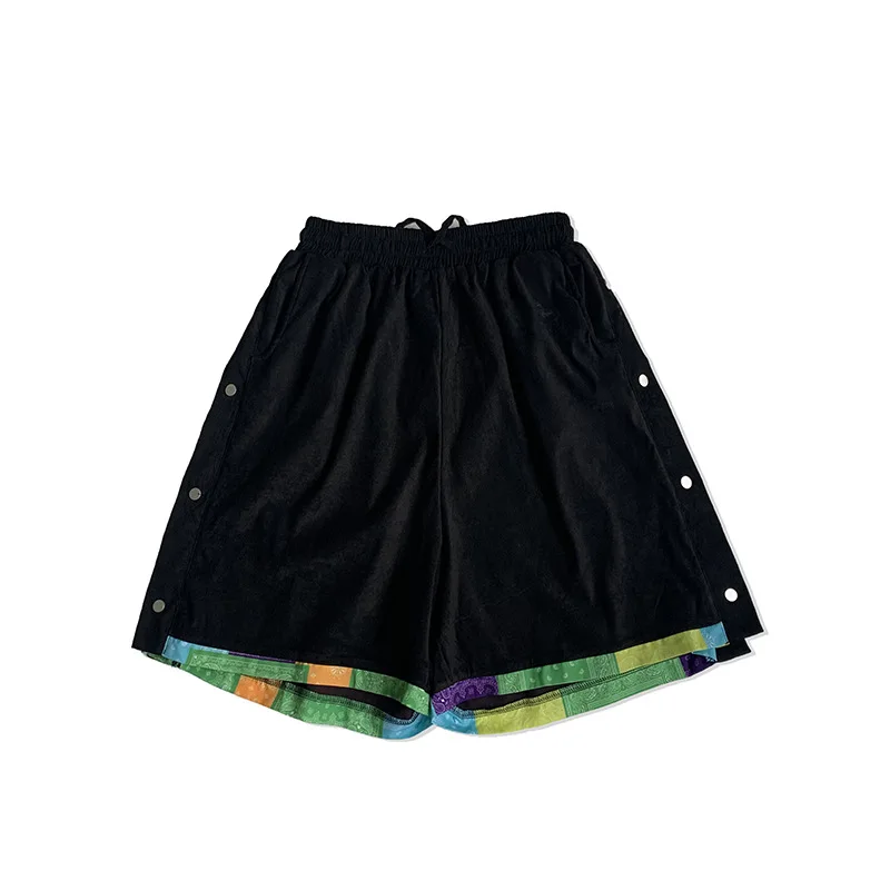 2021 Summer Breasted Casual Shorts Men's Loose Five-Cent Pants Straight Hip Hop Tratty Pants
2021 Summer Breasted Casual Shorts Men's Loose Five-Cent Pants Straight Hip Hop Tratty Pants