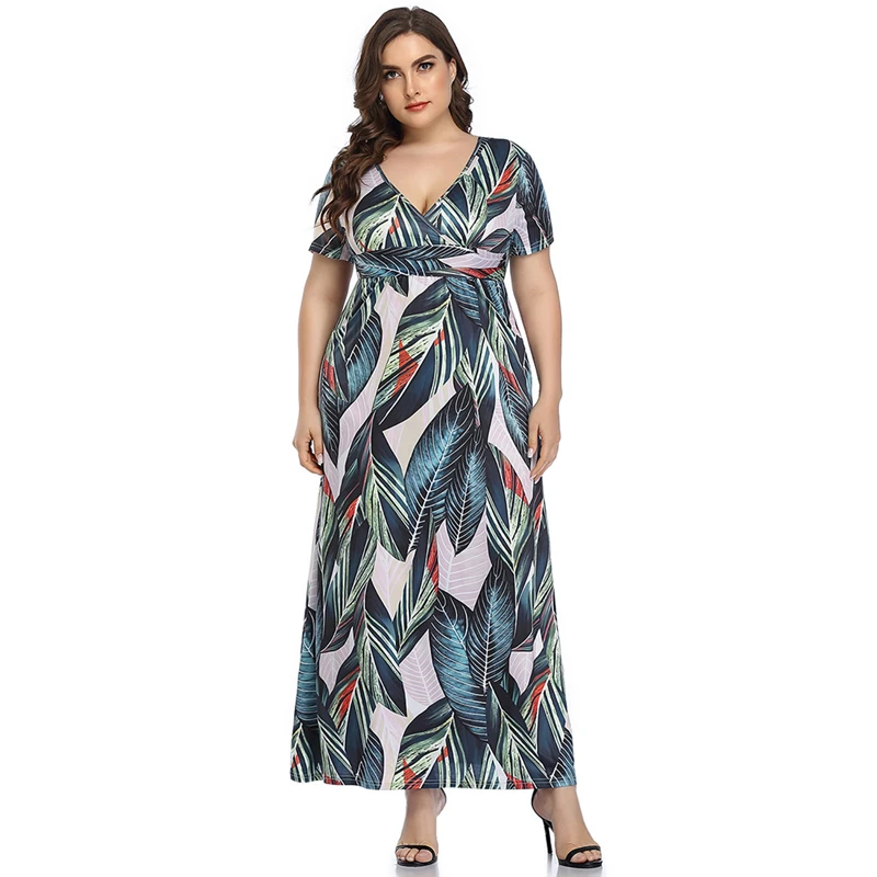 2021 Summer Fashion New Retro V-Neck Short-Sleeved Waist Floral Loose Sexy Temperament Dress Trendy 419
2021 Summer Fashion New Retro V-Neck Short-Sleeved Waist Floral Loose Sexy Temperament Dress Trendy 419