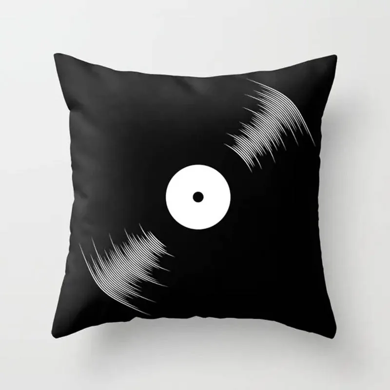 Pillow case 45*45 New retro black and white retro record camera series printed polyester pillowcase Square decorative pillowcase
Pillow case 45*45 New retro black and white retro record camera series printed polyester pillowcase Square decorative pillowcase