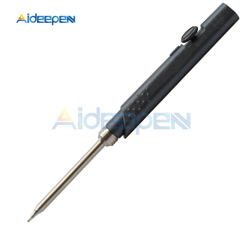 SH72 65 Вт 12 24V 220 400 ℃ Регулируемый паяльник для подключения к станции DC5525 K BC2 I B2