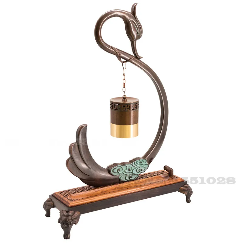 Chinese Zen Incense Burner Ornaments Bluetooth Music Hanging Stove Swan Sandalwood Incense Burner Household Indoor Decor
Chinese Zen Incense Burner Ornaments Bluetooth Music Hanging Stove Swan Sandalwood Incense Burner Household Indoor Decor