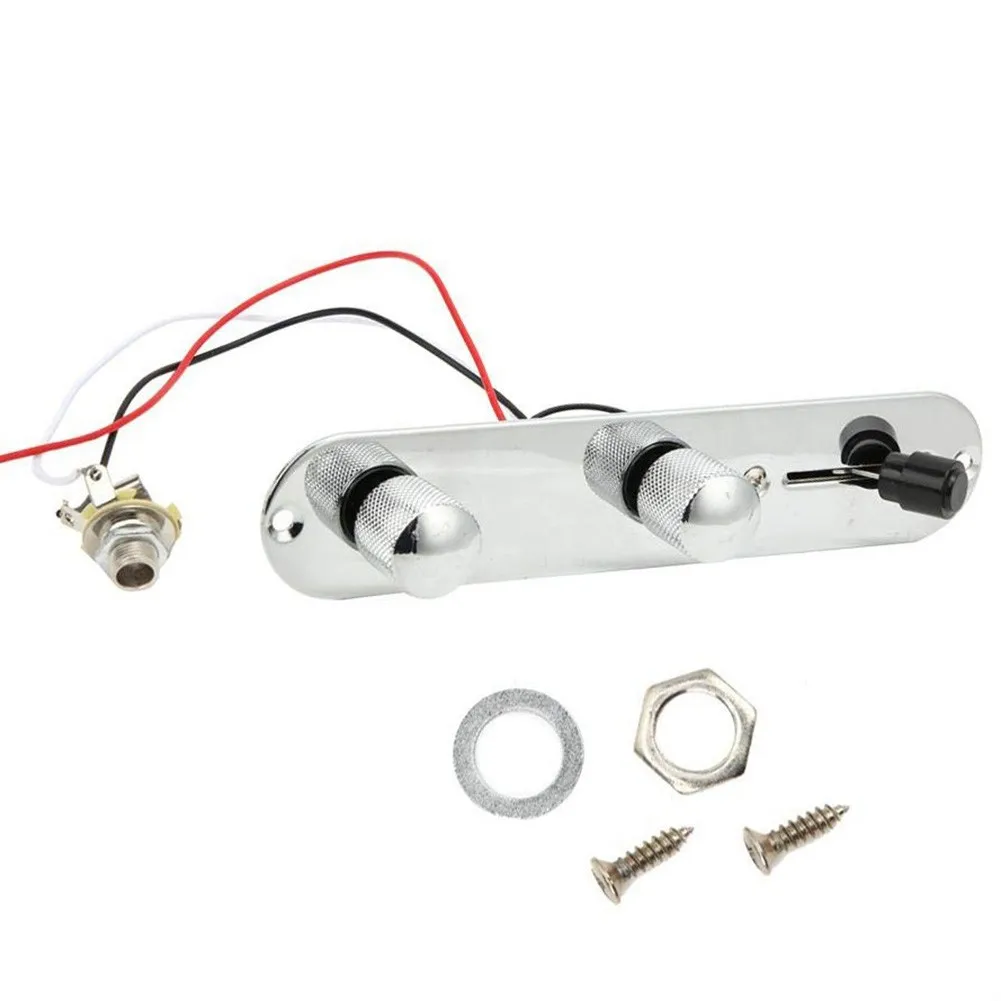 Electric Guitar Circuit Control Board Assembly Pre-wired Control Board 3 Way Switch Is Suitable For Telecaster Electric Guitar
Electric Guitar Circuit Control Board Assembly Pre-wired Control Board 3 Way Switch Is Suitable For Telecaster Electric Guitar
