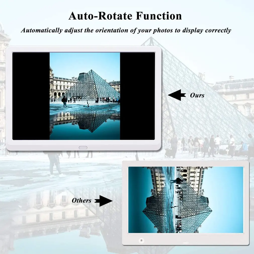 10 Inch LED Digital Photo Electronic Album Frame With Automatic Slideshow And True Color LCD Display Video Playing
10 Inch LED Digital Photo Electronic Album Frame With Automatic Slideshow And True Color LCD Display Video Playing