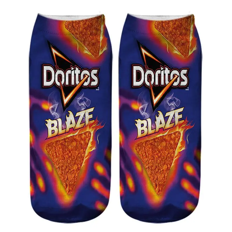 15 Styles Funny Unisex Men Art Socks Women 3D Printing Potato Chips Ankle Socks Cotton Art Short Socks For Men Length 21cm
15 Styles Funny Unisex Men Art Socks Women 3D Printing Potato Chips Ankle Socks Cotton Art Short Socks For Men Length 21cm