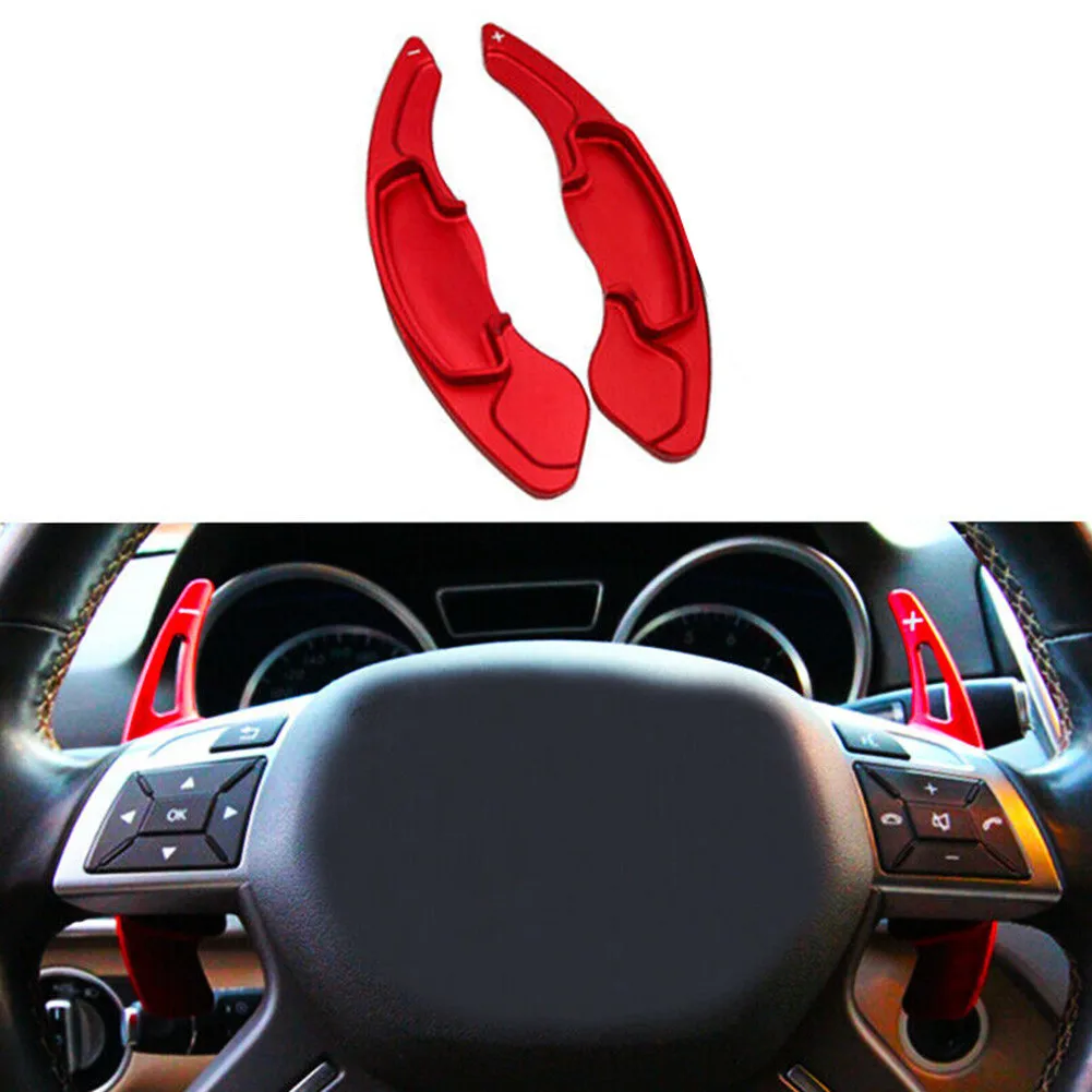 Shifter Steering Wheel Paddle Left+Right Parts Red Replacement 2PCS Accessory Aluminum
Shifter Steering Wheel Paddle Left+Right Parts Red Replacement 2PCS Accessory Aluminum
