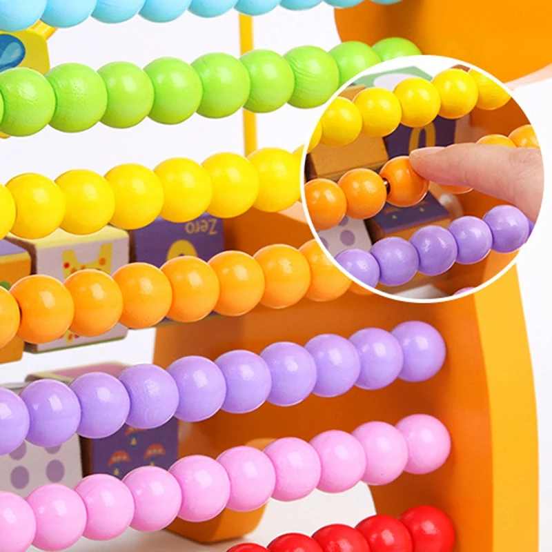 Wooden Mathematics Bead Calculation Frame Abacus Toys Early Learning Teaching Aids Educational Toys
Wooden Mathematics Bead Calculation Frame Abacus Toys Early Learning Teaching Aids Educational Toys