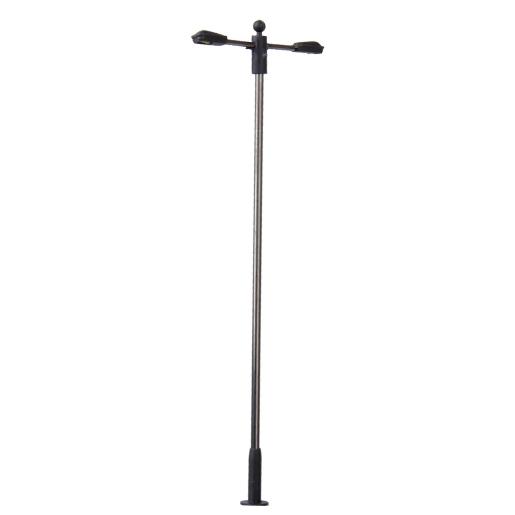 10 MODEL LED LIGHTS METAL LAMP POST TRAIN GARDEN PARK STREET SCENERY N Scale
10 MODEL LED LIGHTS METAL LAMP POST TRAIN GARDEN PARK STREET SCENERY N Scale