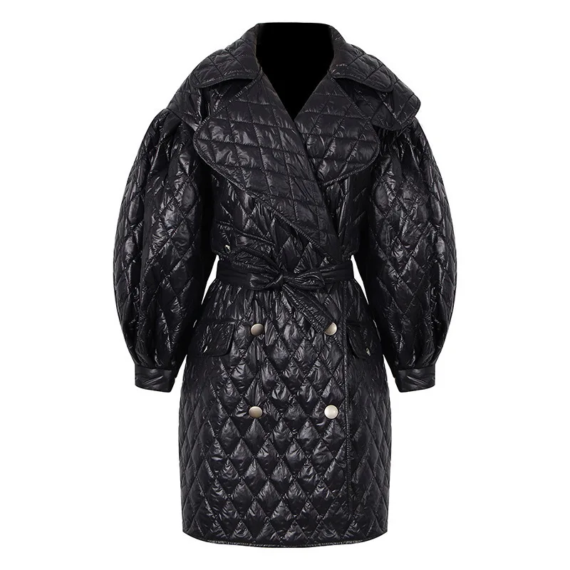 SeeBeautiful Simple Loose Trench Coat Long Sleeve Double Breasted Belt Windbreaker Women 2022 Winter New Fashion G897
SeeBeautiful Simple Loose Trench Coat Long Sleeve Double Breasted Belt Windbreaker Women 2022 Winter New Fashion G897