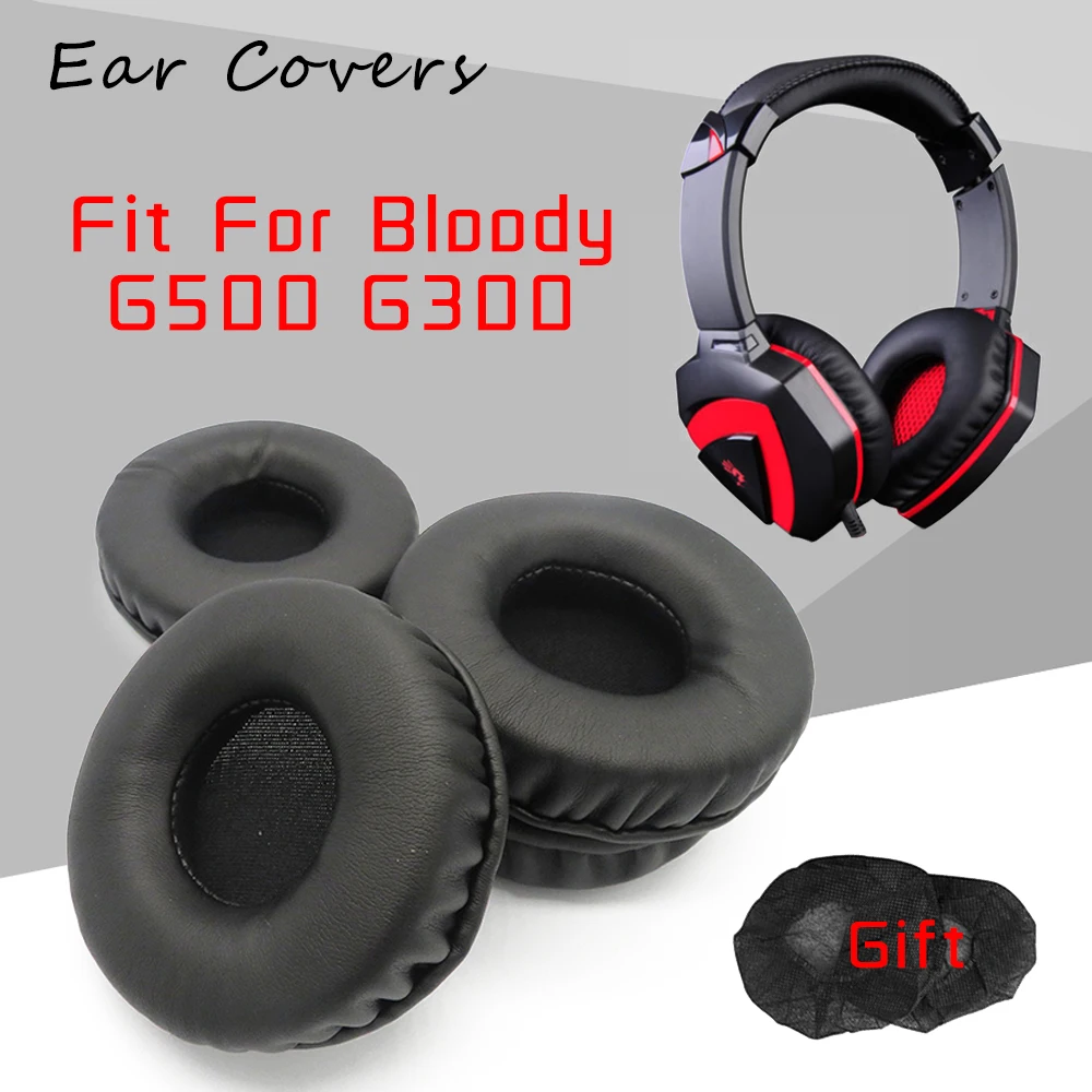 

Ear Pads For A4tech Bloody G500 G300 Headphone Earpads Replacement Headset Ear Pad PU Leather Sponge Foam