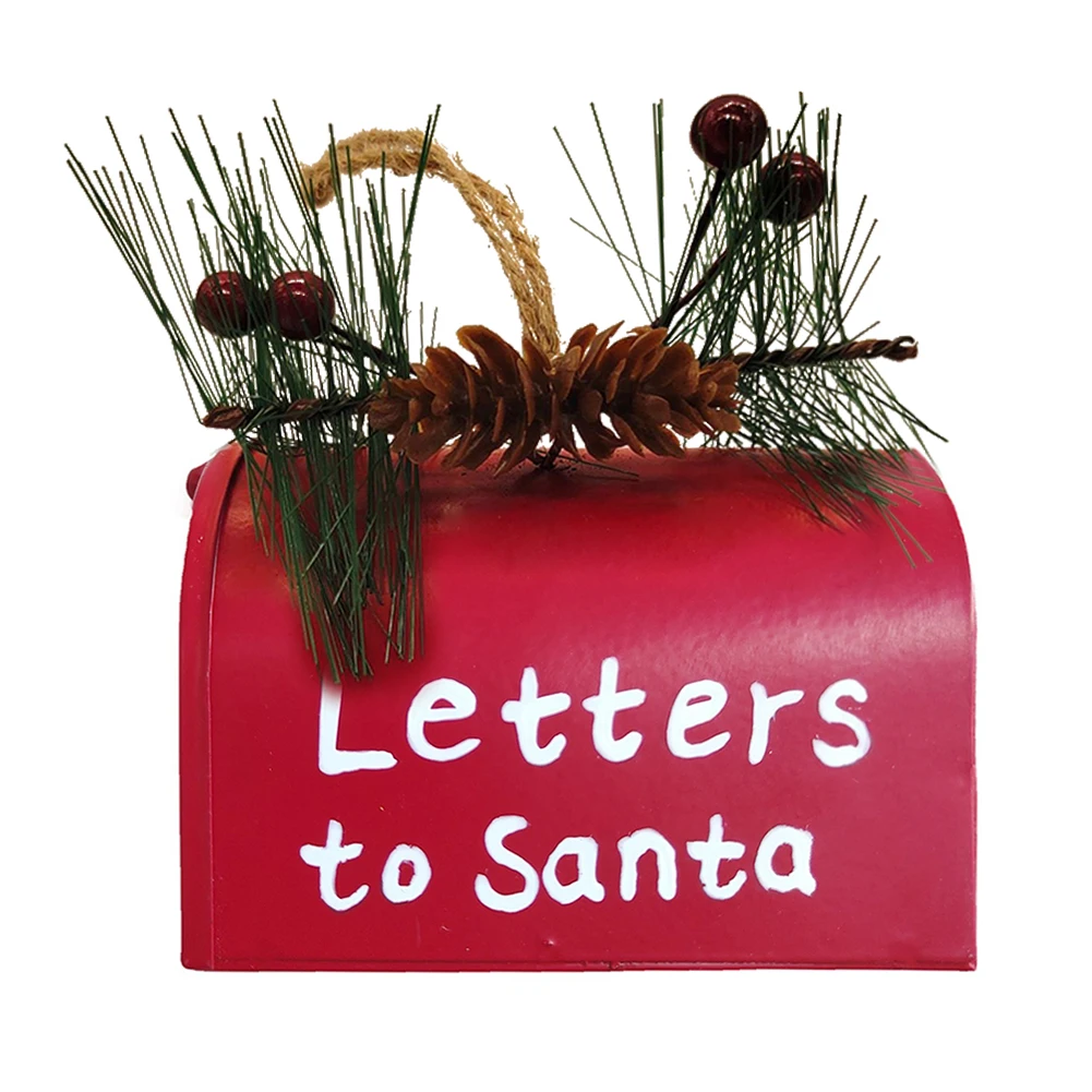 Creative Christmas Mailbox Wrought Iron Ornament Crafts Metal Candy Gift Storage Mail Box Xmas Tree Decoration Pendant Organizer
Creative Christmas Mailbox Wrought Iron Ornament Crafts Metal Candy Gift Storage Mail Box Xmas Tree Decoration Pendant Organizer