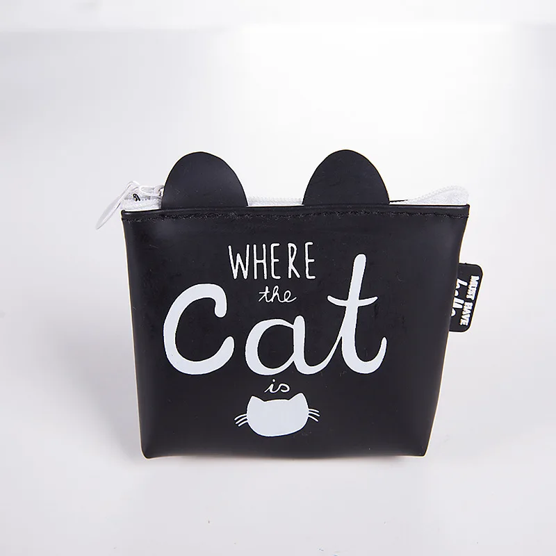 Animal Cat Coin Purses Holder Women Mini Silica Gel Change Wallets Girl Kids Money Bag Coin Bag Children Zipper Small Pouch
Animal Cat Coin Purses Holder Women Mini Silica Gel Change Wallets Girl Kids Money Bag Coin Bag Children Zipper Small Pouch