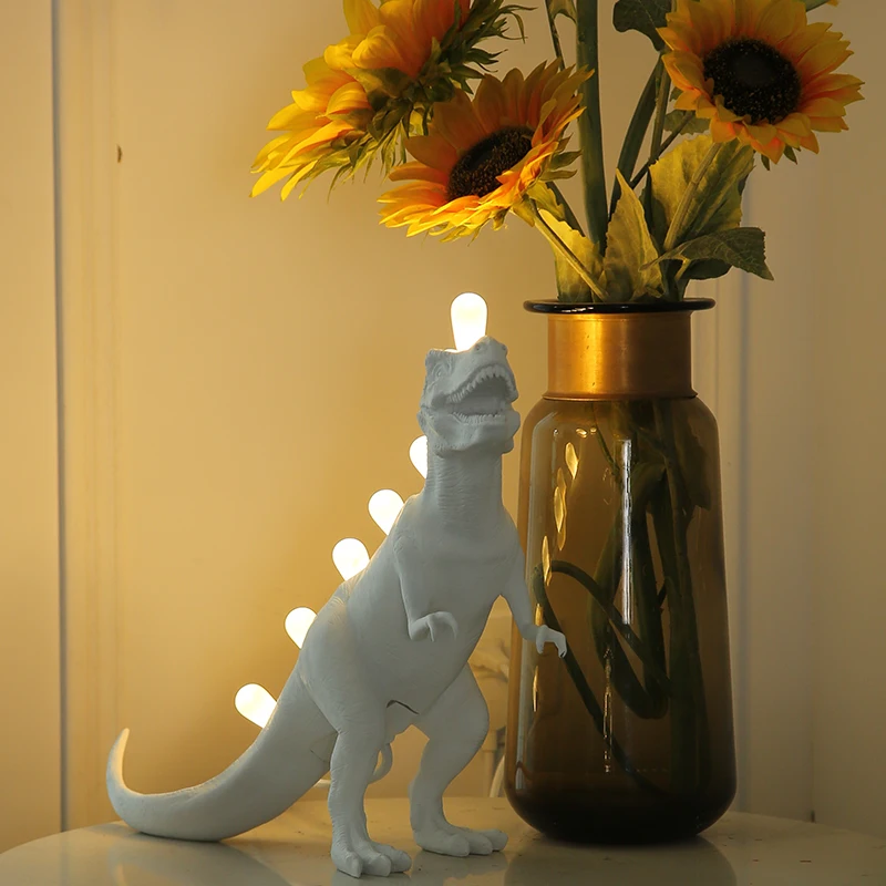 SELETTI JURASSIC Table Lamps for Bedroom Resin Bronto T-Rex Dinosaur Desk Lamp Led Light Fixtures Home ART Decor Lighting Design
SELETTI JURASSIC Table Lamps for Bedroom Resin Bronto T-Rex Dinosaur Desk Lamp Led Light Fixtures Home ART Decor Lighting Design