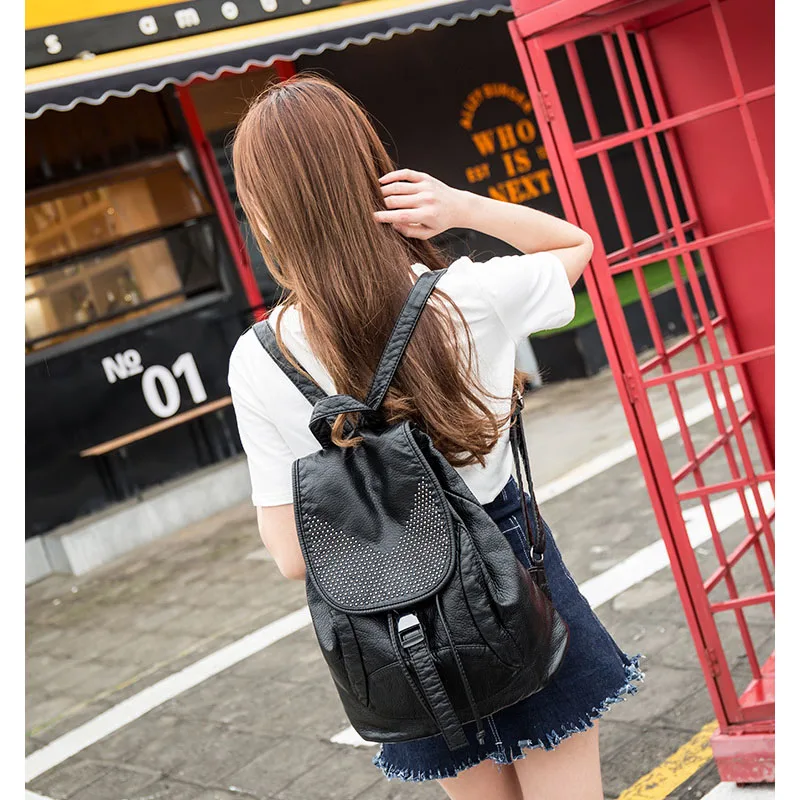 Mummy Backpack Lady Leather Shoulder Bag Multifunctional Casual Backpack Female Student Backpack Bag Suitable for Teen Girl
Mummy Backpack Lady Leather Shoulder Bag Multifunctional Casual Backpack Female Student Backpack Bag Suitable for Teen Girl
