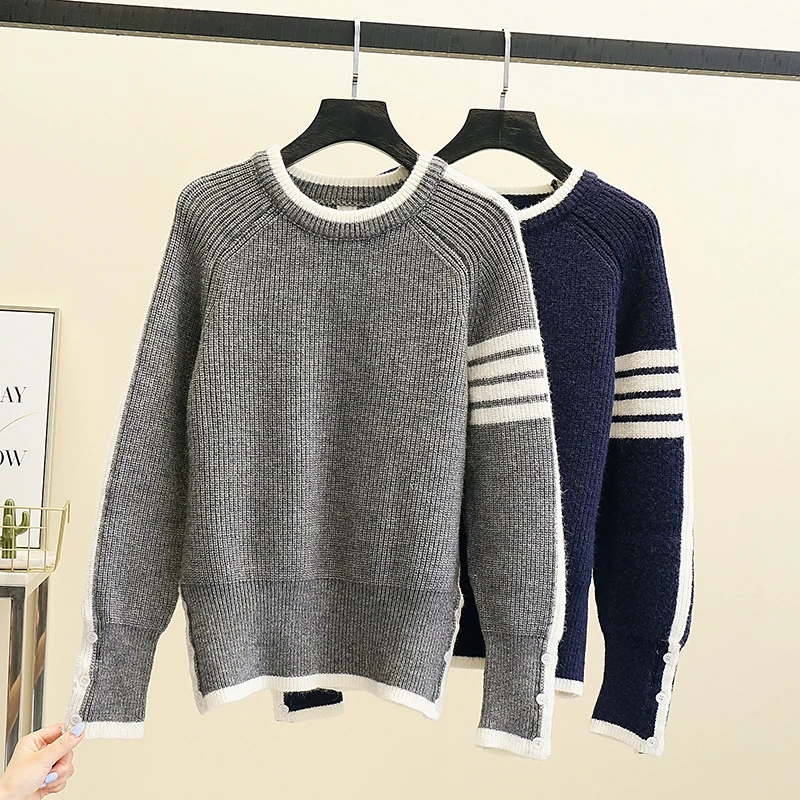 Pullovers Women Argyle Sweater Warm Oversized Knitted Sweater Winter Loose Argyle Sweater Long Streetwear Warm Outerwear 2021
Pullovers Women Argyle Sweater Warm Oversized Knitted Sweater Winter Loose Argyle Sweater Long Streetwear Warm Outerwear 2021