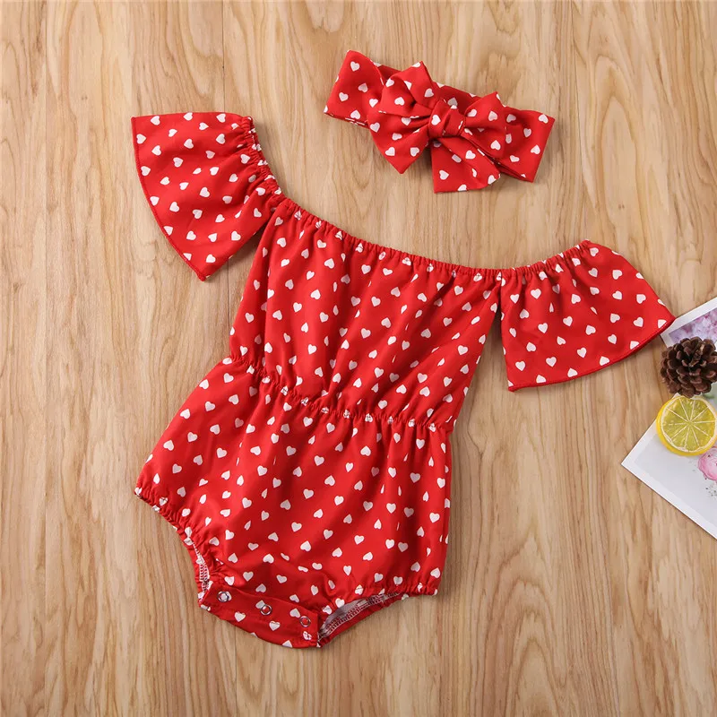 Baby Bodysuit 2020 Newborn Baby Girls Slash Neck Off Shoulder Dot Print Bodysuits Jumpsuit Headband 2PCS Outfits Clothes
Baby Bodysuit 2020 Newborn Baby Girls Slash Neck Off Shoulder Dot Print Bodysuits Jumpsuit Headband 2PCS Outfits Clothes