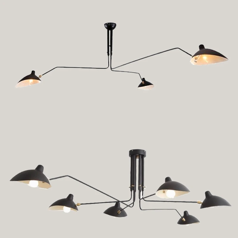 European Style Spider Foot Chandelier Living Room Bedroom Study Home Decoration Iron Ceiling Chandelier with Modern LED Lamps
European Style Spider Foot Chandelier Living Room Bedroom Study Home Decoration Iron Ceiling Chandelier with Modern LED Lamps