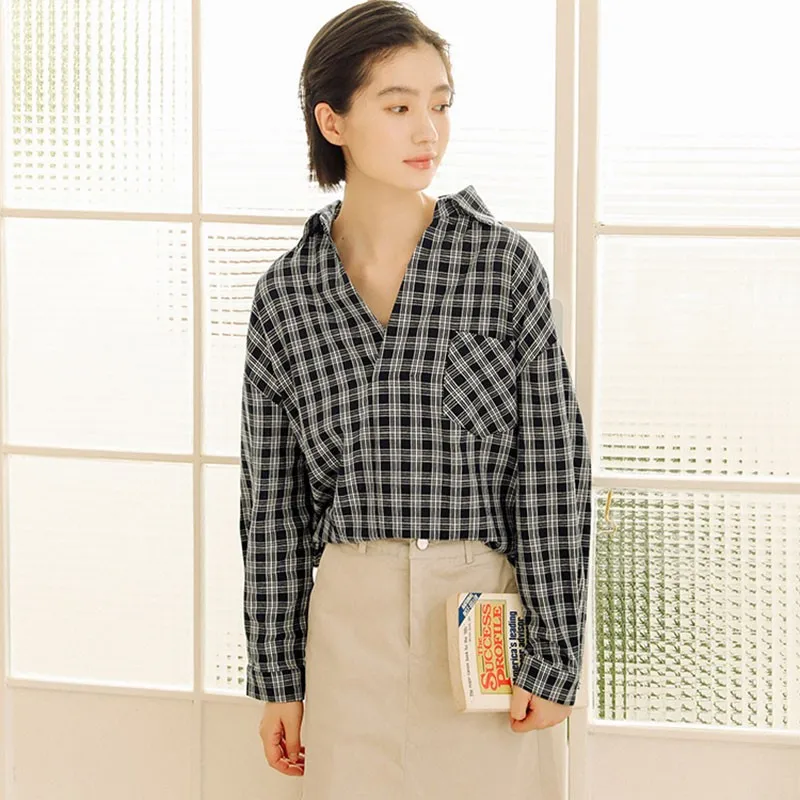 Women Cotton Linen Long Sleeve Shirts New Arrival 2021 Spring Korean Style Vintage V-neck Loose Ladies Elegant Tops W062
Women Cotton Linen Long Sleeve Shirts New Arrival 2021 Spring Korean Style Vintage V-neck Loose Ladies Elegant Tops W062