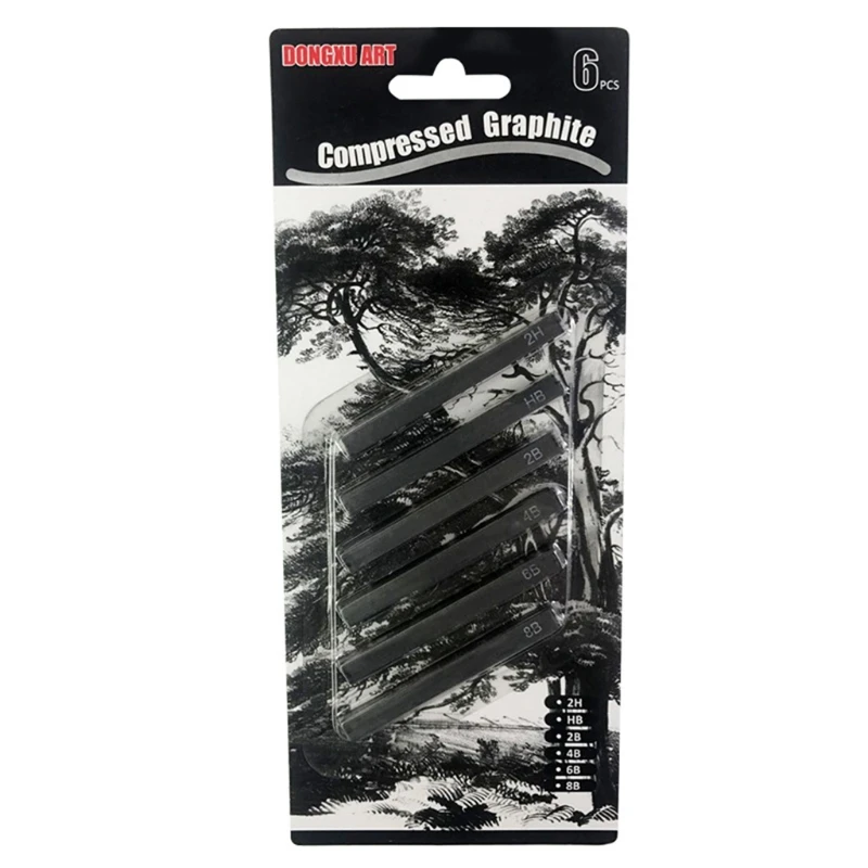 6 Pcs Professional Charcoal Pencils Compressed Square Sticks Sketch Pencils for Sketching Shading Drawing Artists DIY
6 Pcs Professional Charcoal Pencils Compressed Square Sticks Sketch Pencils for Sketching Shading Drawing Artists DIY