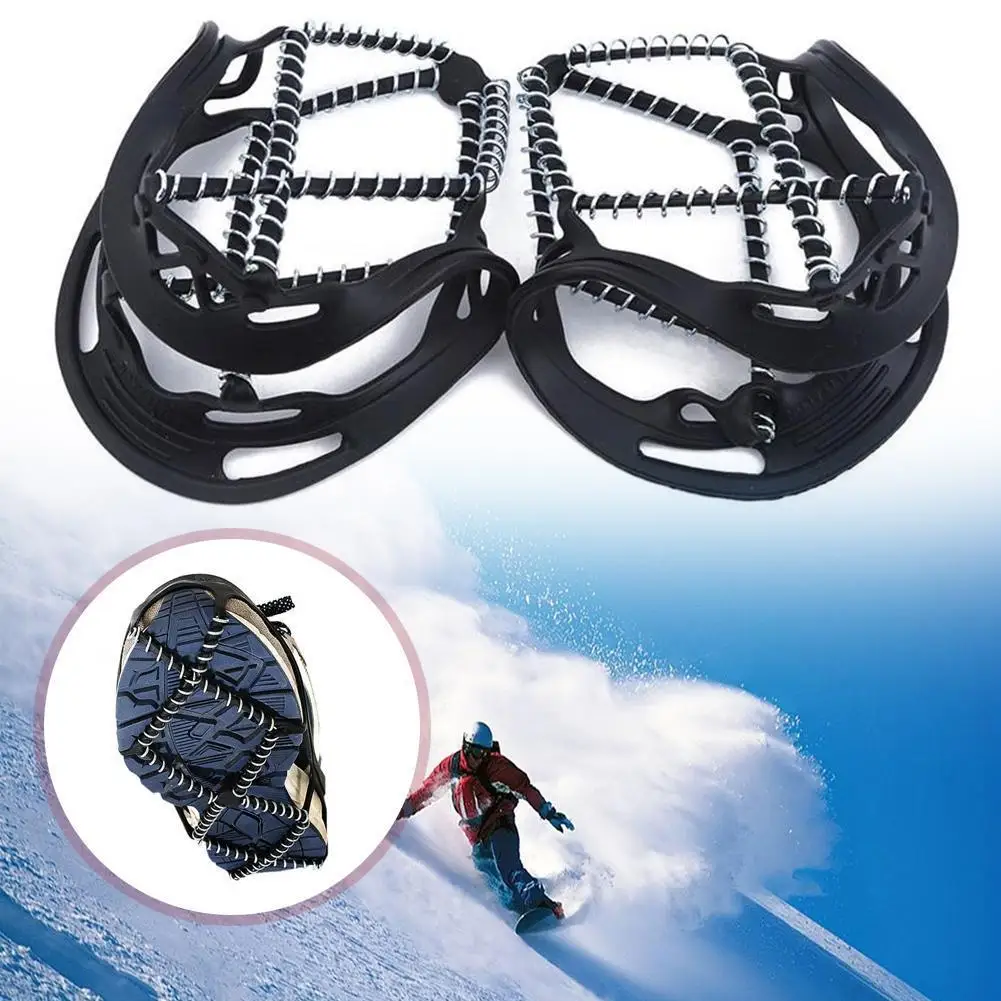 Outdoor Non-slip Skate Cover Simple Crampons Hiking Camping Hiking Non-slip Traction Shoe Spikes Crampons Cover Outdoor Sho O8S5
Outdoor Non-slip Skate Cover Simple Crampons Hiking Camping Hiking Non-slip Traction Shoe Spikes Crampons Cover Outdoor Sho O8S5