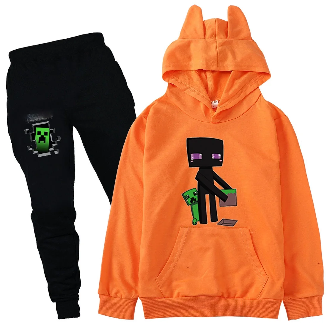 Robloxing Boys girls handsome sweater two-piece tide 2021 spring and autumn suits personality fashionable children's clothing
Robloxing Boys girls handsome sweater two-piece tide 2021 spring and autumn suits personality fashionable children's clothing