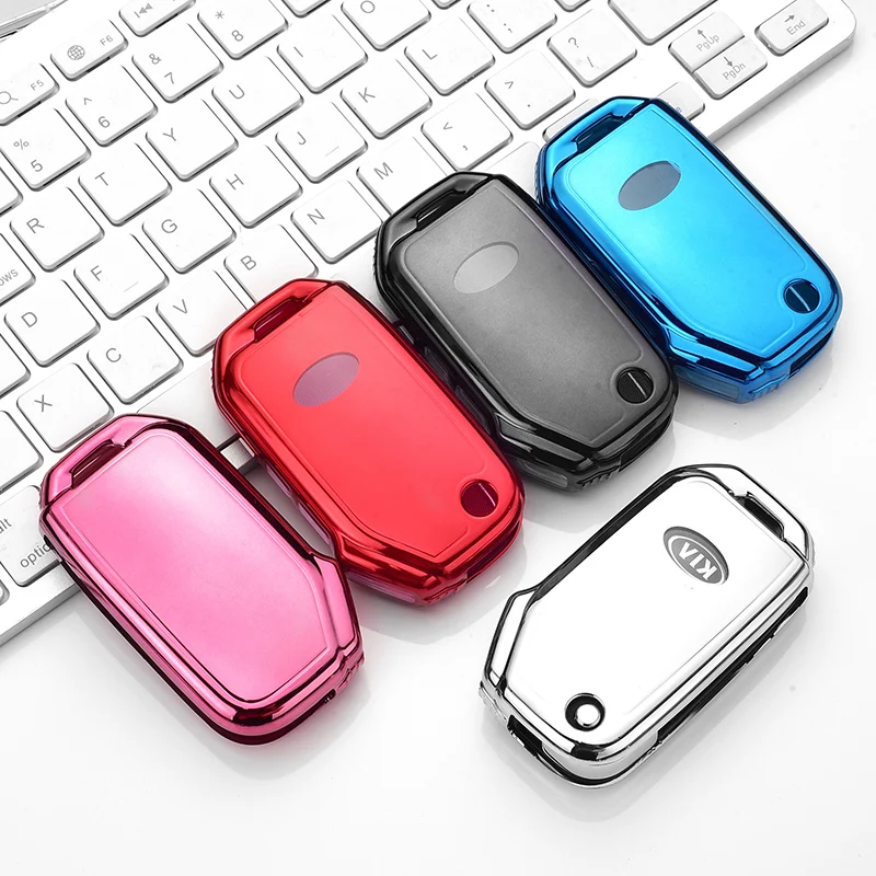 Soft TPU Car Remote Key Case Cover Protective Shell Fob For KIA Sportage R GT Stinger GT Sorento Ceed CD Cerato Forte 2018 2019
Soft TPU Car Remote Key Case Cover Protective Shell Fob For KIA Sportage R GT Stinger GT Sorento Ceed CD Cerato Forte 2018 2019