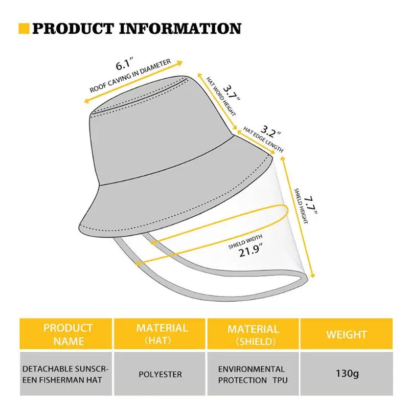 Anti-Spitting Protective Hat Cover Foldable Anti-Fog Saliva Mask Unisex Fisherman Cap
Anti-Spitting Protective Hat Cover Foldable Anti-Fog Saliva Mask Unisex Fisherman Cap