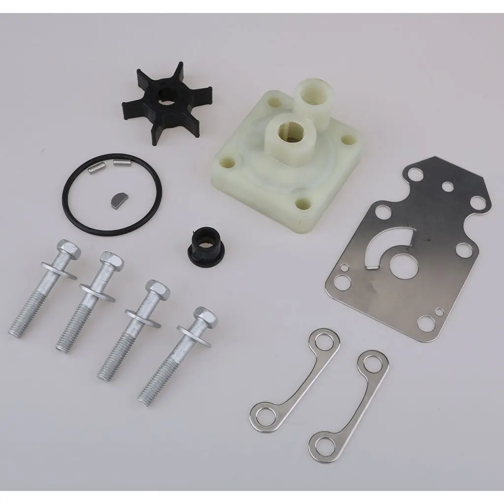 Boat Water Pump Impeller Repair Kit For Yamaha F15-F20 Outboard Pump 6AH-W0078-00-00 Higher Flow Rates & Cooling Flow
Boat Water Pump Impeller Repair Kit For Yamaha F15-F20 Outboard Pump 6AH-W0078-00-00 Higher Flow Rates & Cooling Flow