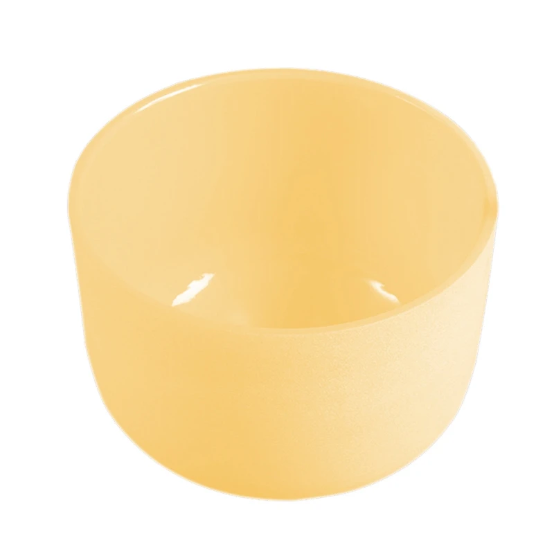 Frosted E Note Solar Plexus Chakra Yellow Colored Quartz Crystal Singing Bowl 8 Inch with O-Ring
Frosted E Note Solar Plexus Chakra Yellow Colored Quartz Crystal Singing Bowl 8 Inch with O-Ring