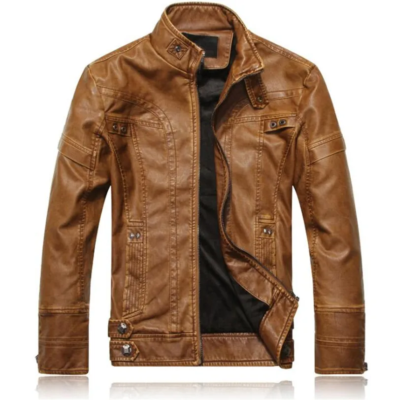 Motorcycle PU Leather Men Vintage Retro Moto Jacket Motorcycle Clothing Coats Slim Winter Windproof Faux Leather Jacket
Motorcycle PU Leather Men Vintage Retro Moto Jacket Motorcycle Clothing Coats Slim Winter Windproof Faux Leather Jacket