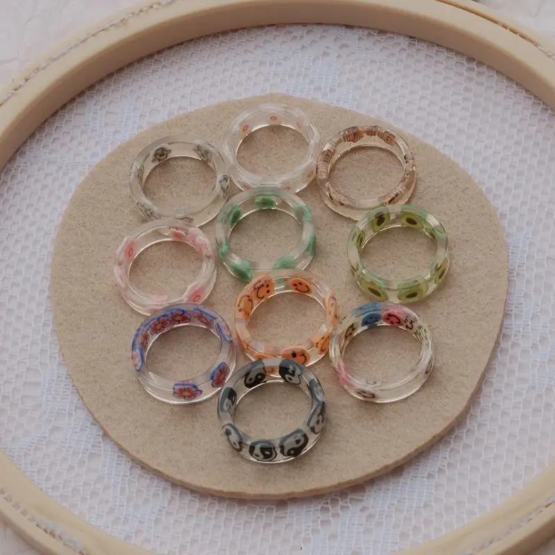 Sweet Fruit Acrylic Rings Butterfly Flowers froggy carrot avocado Smiley Creative Kids Y2k Resin Rings Wholesale Jewelry
Sweet Fruit Acrylic Rings Butterfly Flowers froggy carrot avocado Smiley Creative Kids Y2k Resin Rings Wholesale Jewelry