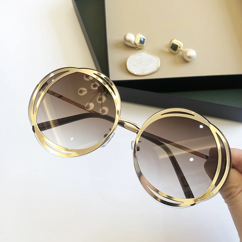 QPeClou 2020 New Oversized Round Sunglasses Women Brand Desigenr Fashion Flower Sun Glasses Ladies Luxury Shades Oculos De Sol
QPeClou 2020 New Oversized Round Sunglasses Women Brand Desigenr Fashion Flower Sun Glasses Ladies Luxury Shades Oculos De Sol