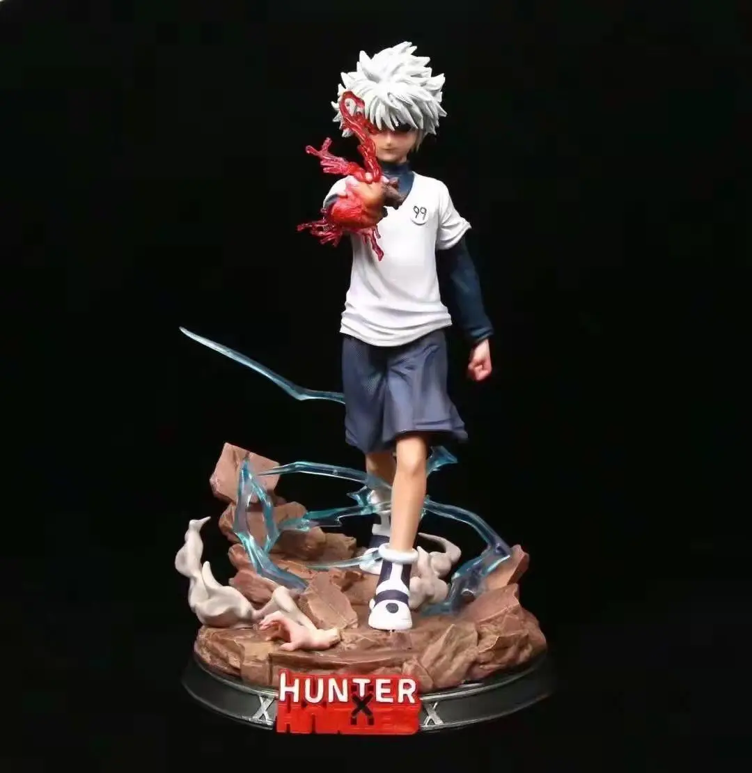 27 см японская фигурка охотника, аниме-фигурка Гон, фриксс и Killua Zoldyck, экшн-фигурка фриксса, игрушки, охотник, Xhunter, украшения, подарок, новинка
27 см японская фигурка охотника, аниме-фигурка Гон, фриксс и Killua Zoldyck, экшн-фигурка фриксса, игрушки, охотник, Xhunter, украшения, подарок, новинка