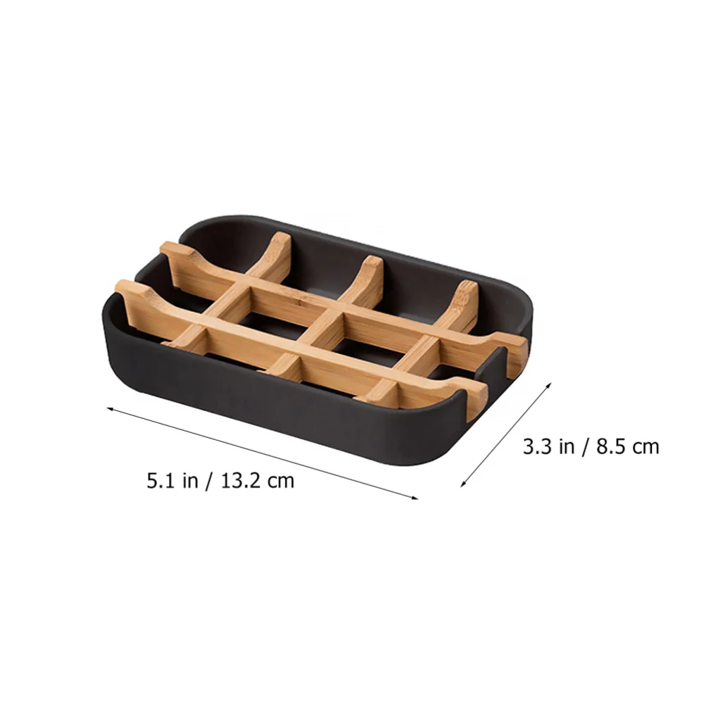 2Pcs Creative Soap Draining Tray Detachable Bamboo Drainage Soap Container
2Pcs Creative Soap Draining Tray Detachable Bamboo Drainage Soap Container