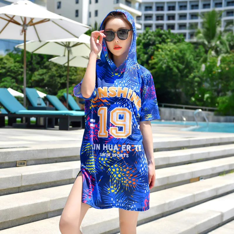 Large Size Swimsuit Womens Cover Belly Three-Piece Suit Casual Fashion Beach Split Loose Swimsuit 2022 Summer New Female 
Large Size Swimsuit Womens Cover Belly Three-Piece Suit Casual Fashion Beach Split Loose Swimsuit 2022 Summer New Female