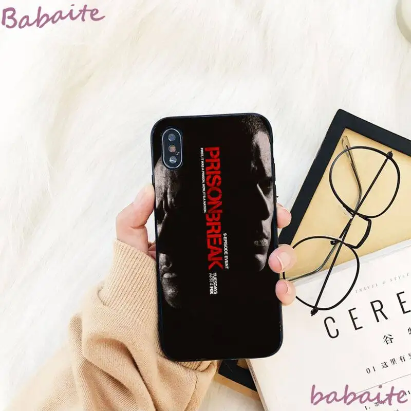 Babaite Prison Break TV show Black TPU Phone Case For iPhone 8 7 6 6S Plus X XS MAX 5 5S SE XR 11 11pro promax 12 12Pro Promax 
Babaite Prison Break TV show Black TPU Phone Case For iPhone 8 7 6 6S Plus X XS MAX 5 5S SE XR 11 11pro promax 12 12Pro Promax